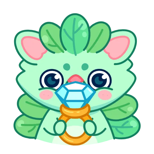 💍 Эмодзи «Ёжик Юнис» для Telegram
