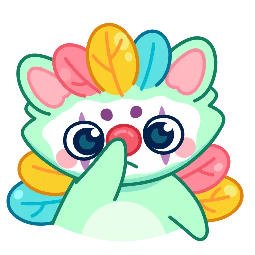 🤡 Стикер «Ёжик Юнис» для Telegram