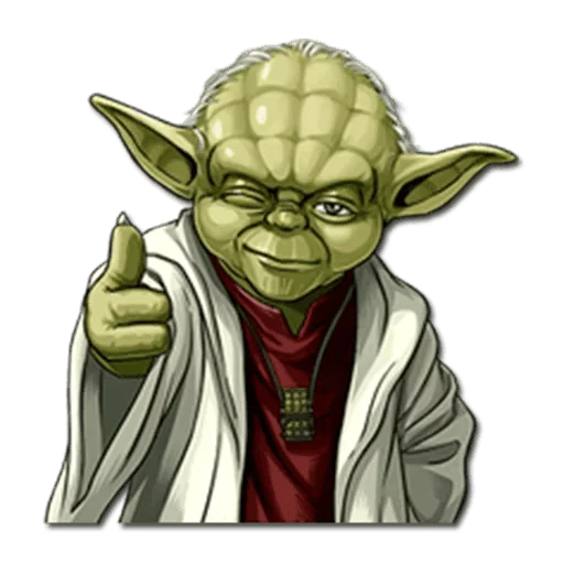 Стикерпак Yoda для Telegram — скачать