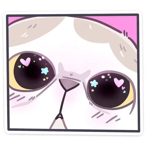 🤩 Стикер «Йогурт без текста» для Telegram