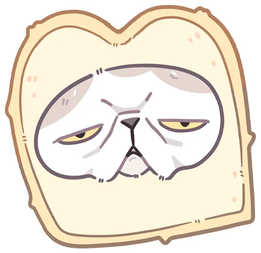 🍞 Стикер «Йогурт без текста» для Telegram