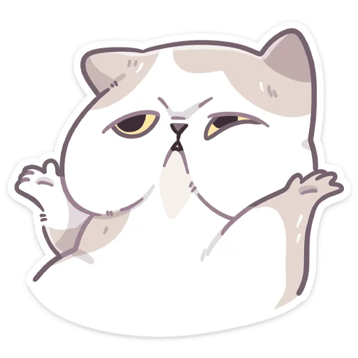🤷‍♀ Стикер «Йогурт без текста» для Telegram