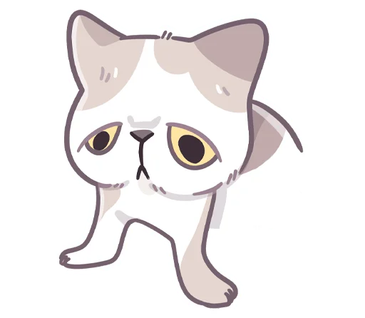 😞 Стикер «Йогурт без текста» для Telegram