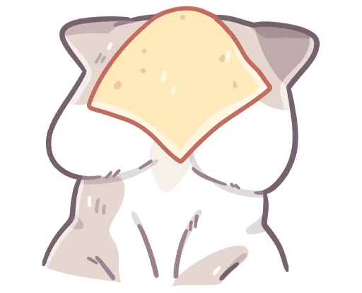 👀 Стикер «Йогурт без текста» для Telegram