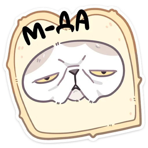 🍞 Стикер «Фасолька» для Telegram