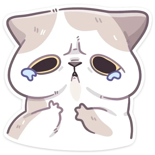 😥 Стикер «Фасолька» для Telegram