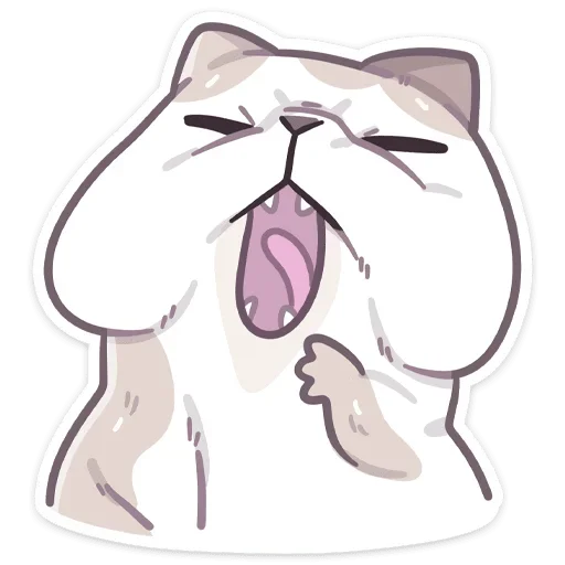 🥱 Стикер «Фасолька» для Telegram