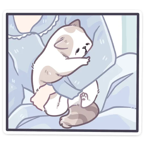 🤗 Стикер «Фасолька» для Telegram
