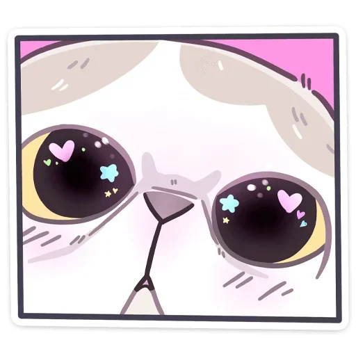 😍 Стикер «Фасолька» для Telegram