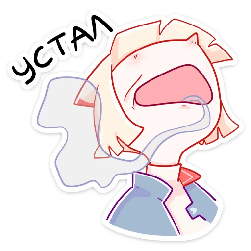 😔 Стикер «Ёка» для Telegram