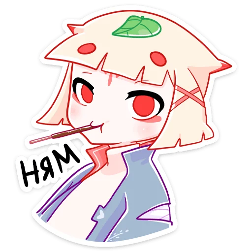 🍜 Стикер «Ёка» для Telegram
