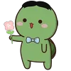 🌷 Эмодзи «🥺 Черепашки Yoko and Tomi» для Telegram