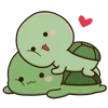❤️ Эмодзи «🥺 Черепашки Yoko and Tomi» для Telegram