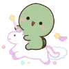🦄 Эмодзи «🥺 Черепашки Yoko and Tomi» для Telegram