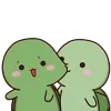 😬 Эмодзи «🥺 Черепашки Yoko and Tomi» для Telegram