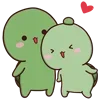 😘 Эмодзи «🥺 Черепашки Yoko and Tomi» для Telegram