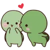 😘 Эмодзи «🥺 Черепашки Yoko and Tomi» для Telegram