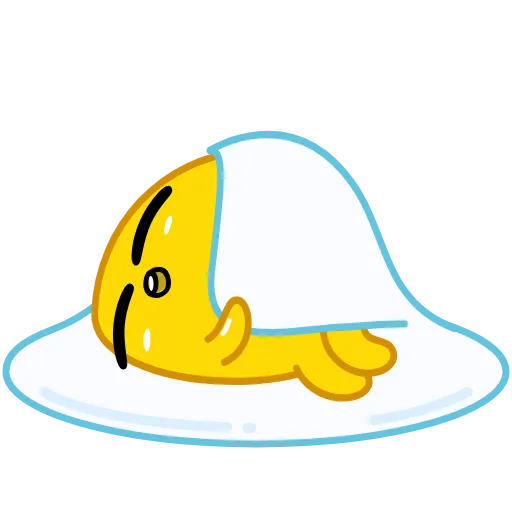 🛌 Эмодзи «egg - желток» для Telegram