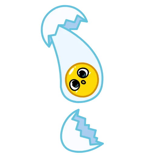 🥚 Эмодзи «egg - желток» для Telegram