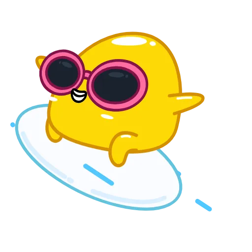 🏄 Эмодзи «egg - желток» для Telegram