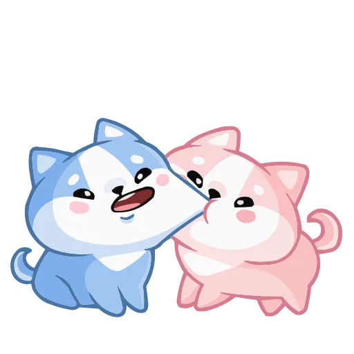 😙 Эмодзи «Йоши и Рики» для Telegram