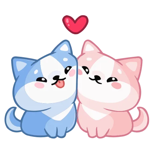 Стикерпак Йоши и Рики для Telegram