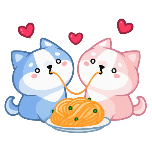 🍜 Эмодзи «Йоши и Рики» для Telegram