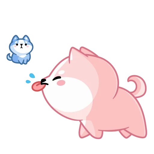 😝 Стикер «Йоши и Рики Без Текста» для Telegram