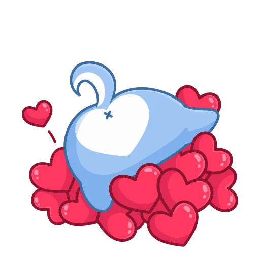 🥰 Стикер «Йоши и Рики Без Текста» для Telegram