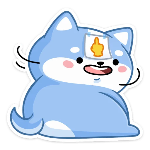 🖕 Стикер «Йоши и Рики» для Telegram