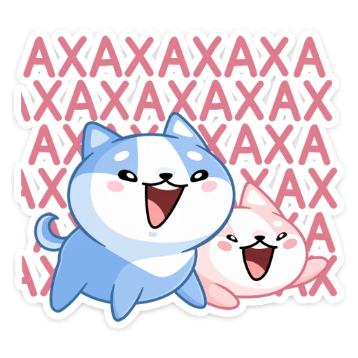 😄 Стикер «Йоши и Рики» для Telegram
