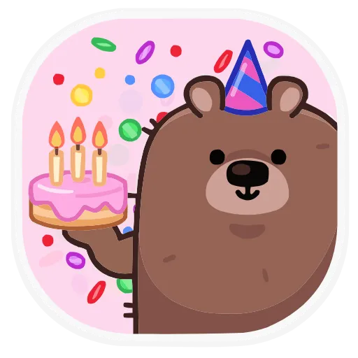 🎂 Эмодзи «Миша, ты опять?» для Telegram