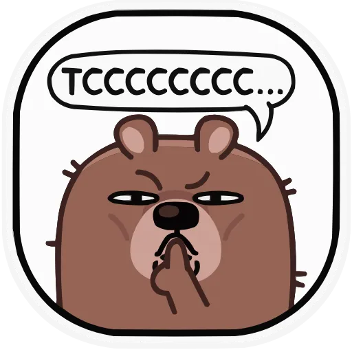 🤫 Эмодзи «Миша, ты опять?» для Telegram