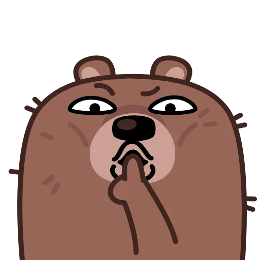 🤫 Эмодзи «Миша, ты опять?» для Telegram