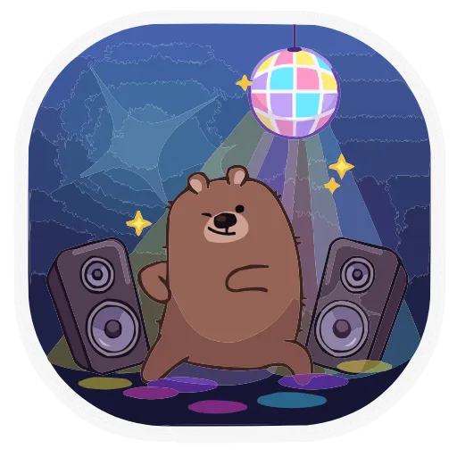 🕺 Эмодзи «Миша, ты опять?» для Telegram