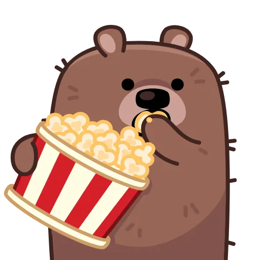 🍿 Эмодзи «Миша, ты опять?» для Telegram