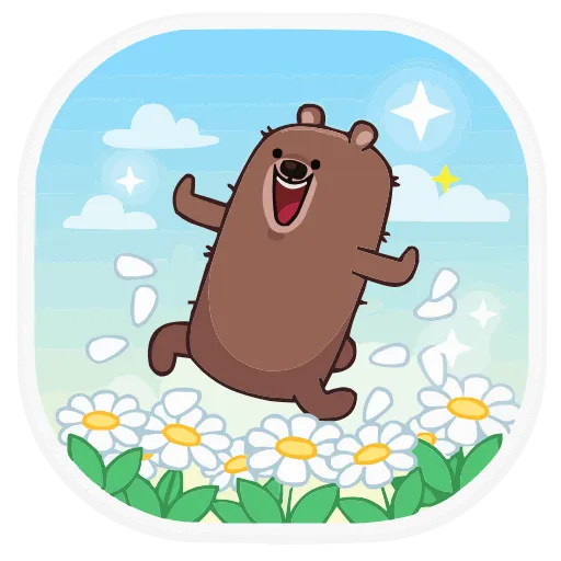 🌼 Эмодзи «Миша, ты опять?» для Telegram