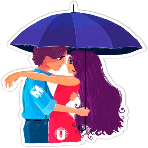 Стикерпак You and Me для Telegram — скачать