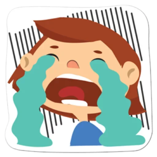 😣 Стикер «Happy» для Telegram