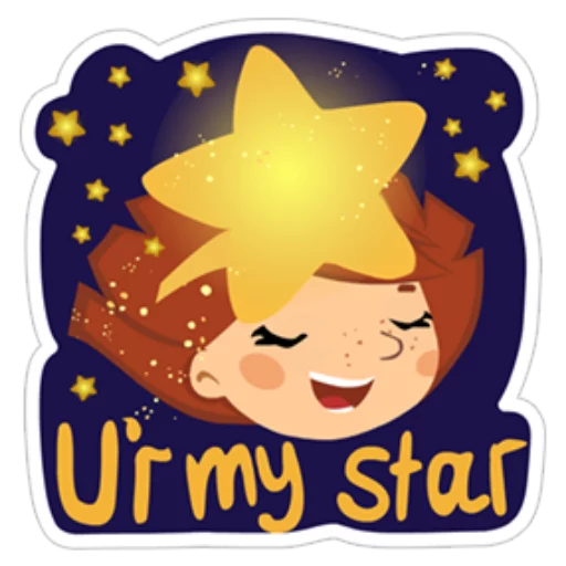 Стикерпак Young Love in Space ? для Telegram — скачать