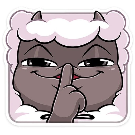 🤫 Стикер «Янг» для Telegram