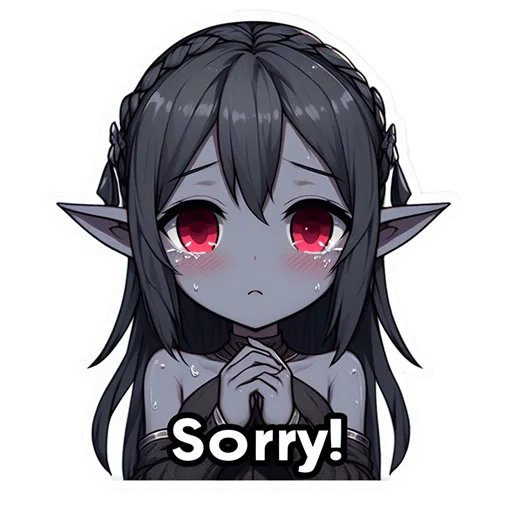 😭 Стикер «Younger Scrolls» для Telegram