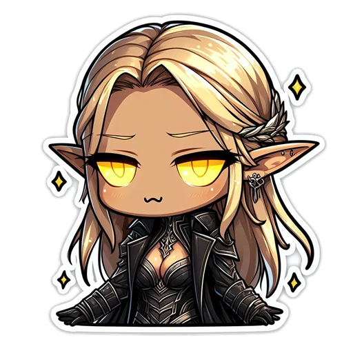 😋 Стикер «Younger Scrolls» для Telegram