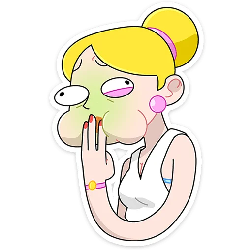⭐ Стикер «Ваша Мамаша Плюс» для Telegram