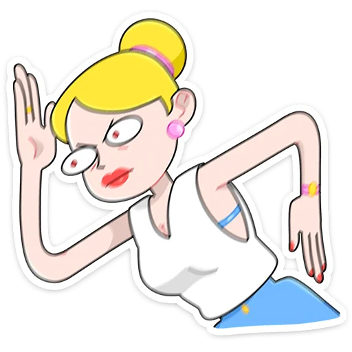 ⭐ Стикер «Ваша Мамаша Плюс» для Telegram
