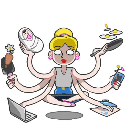 🧘‍♀️ Эмодзи «Ваша Мамаша Плюс» для Telegram