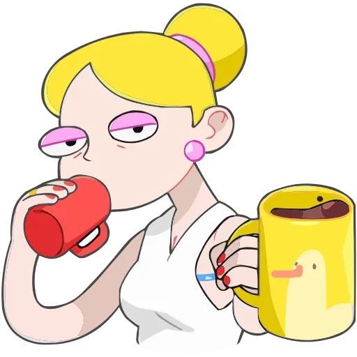 ☕️ Эмодзи «Ваша Мамаша Плюс» для Telegram