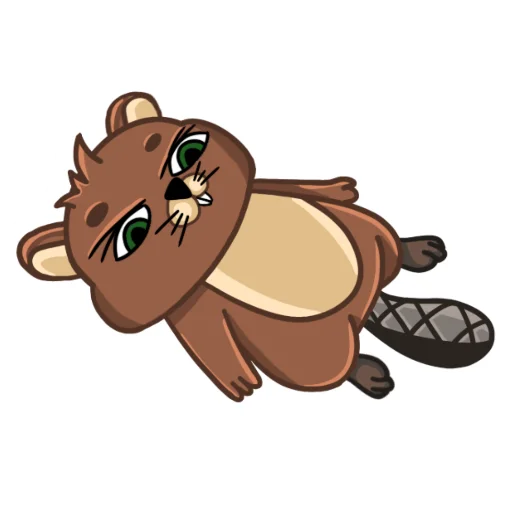 😔 Стикер «beaver» для Telegram