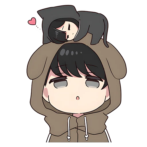 😴 Стикер «Юрудура-тян Yurudara-chan» для Telegram