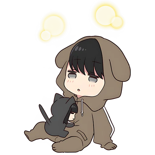 😳 Стикер «Юрудура-тян Yurudara-chan» для Telegram